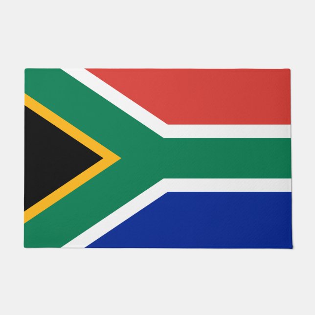 South Africa Flag Doormat (Front)