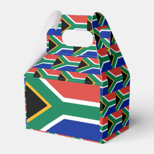 South Africa Flag Favour Box