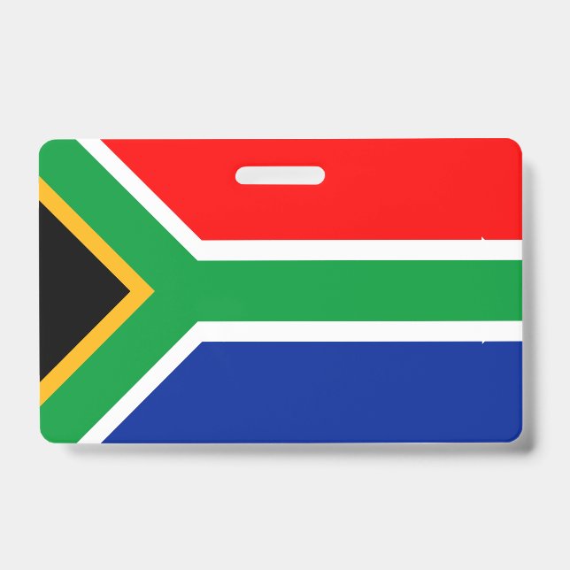 South Africa Flag ID Badge (Front)