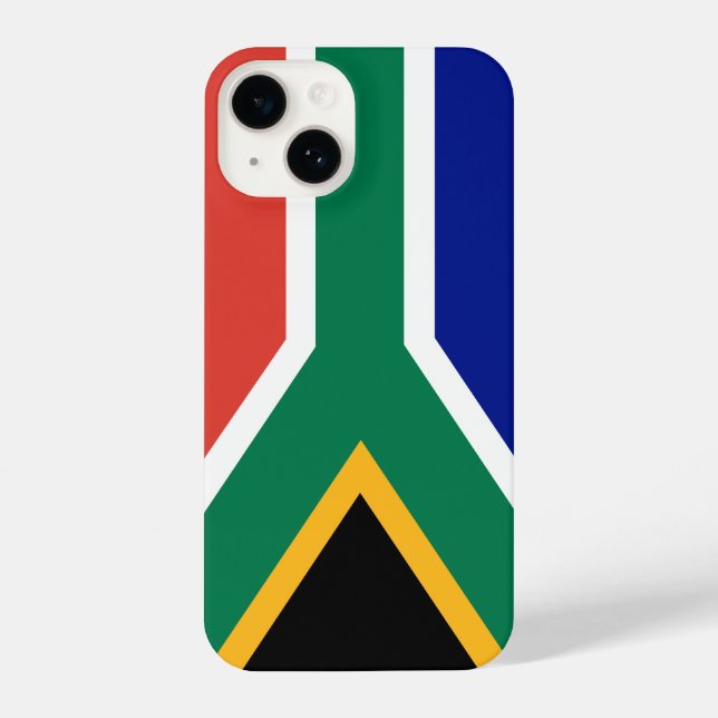 South Africa flag iPhone Case (Back)