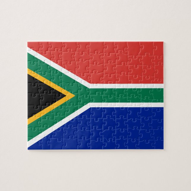 South Africa flag Jigsaw Puzzle (Horizontal)