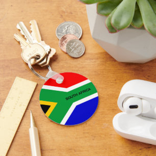 SOUTH AFRICA FLAG KEY RING