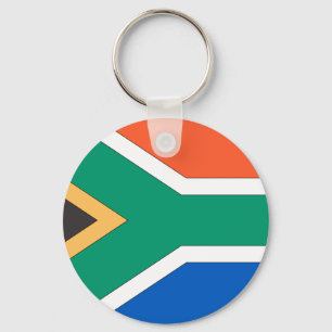 South Africa Flag Key Ring