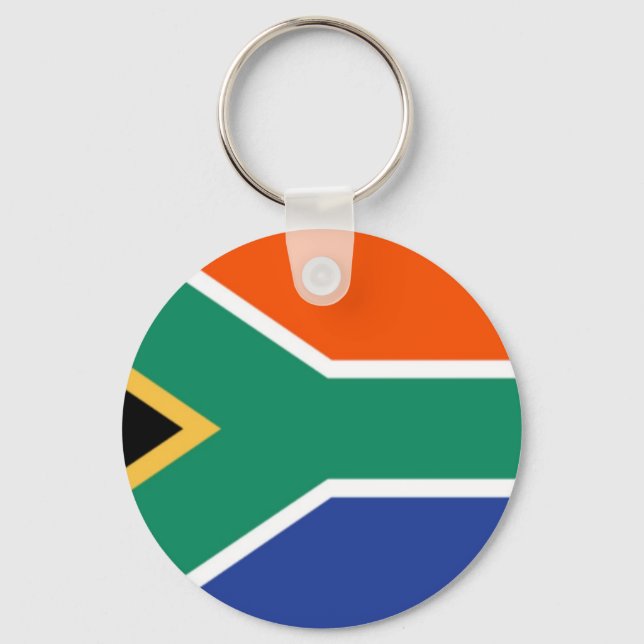 South Africa Flag Key Ring (Front)