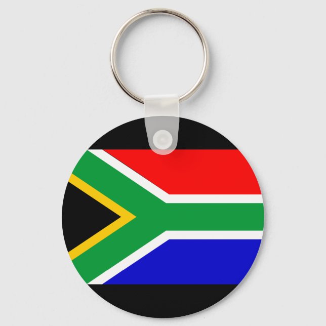 South Africa Flag Key Ring (Front)