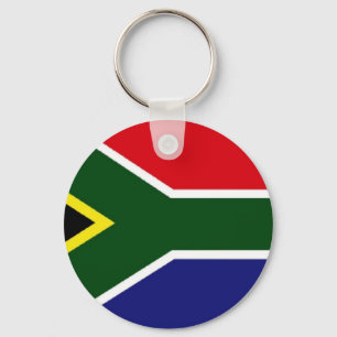 South Africa Flag Key Ring