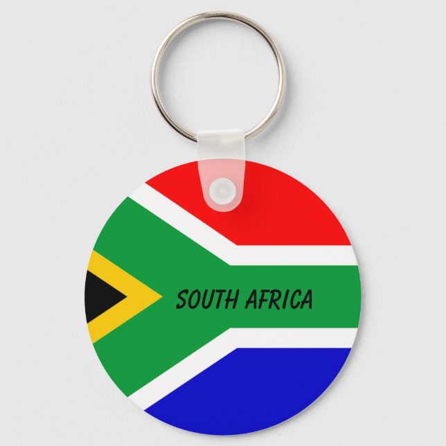 SOUTH AFRICA FLAG KEY RING (Front)