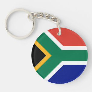 South Africa Flag Key Ring