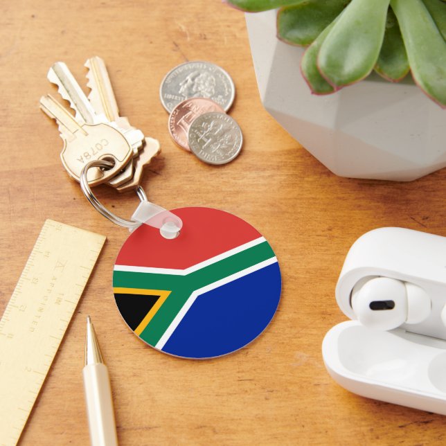 South Africa flag Key Ring (Desk)