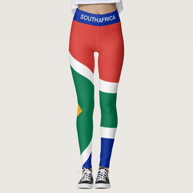 South Africa flag Leggings (Front)