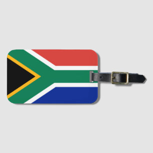 South Africa Flag Luggage Tag