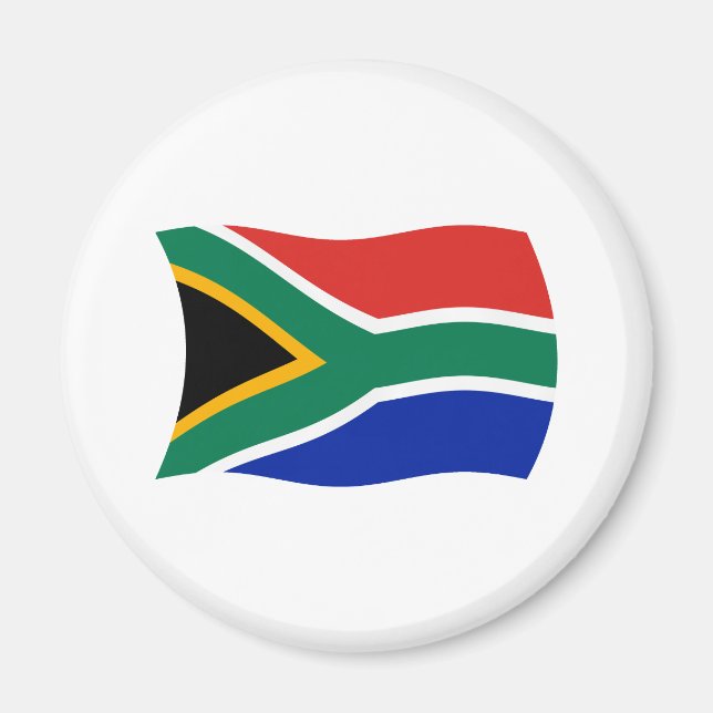 South Africa Flag Magnet (Front)