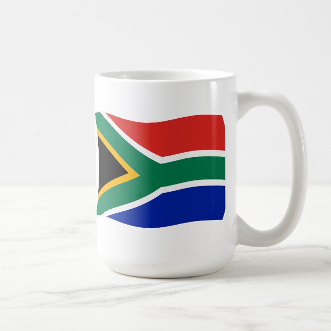 South Africa Flag Mug (Right)
