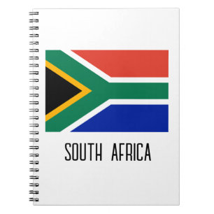 South Africa Flag Notebook