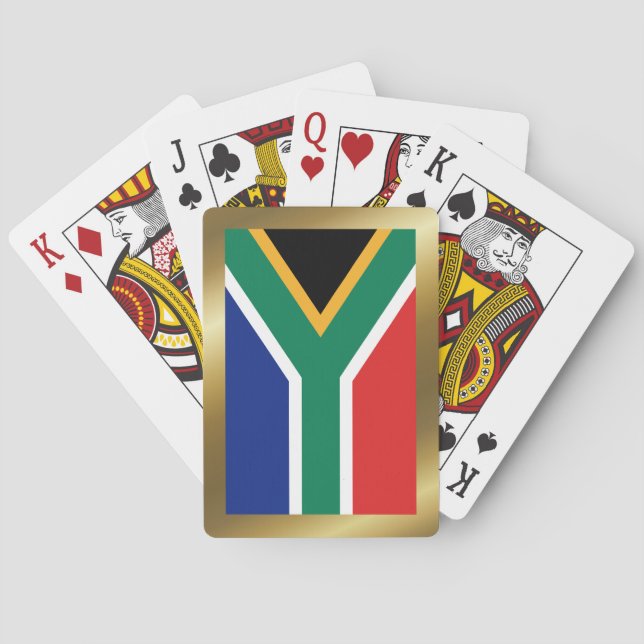 South Africa Flag Playing Cards (Back)
