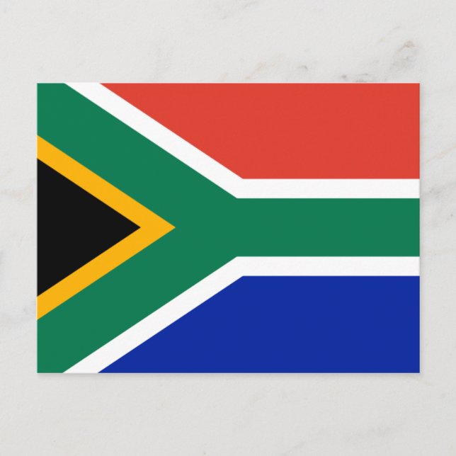 south africa flag postcard (Front)