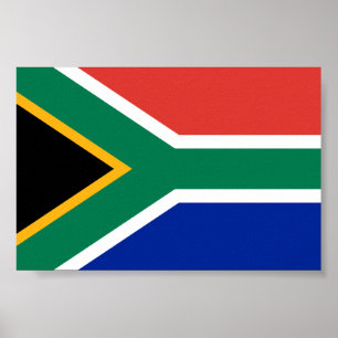 South Africa Flag Poster