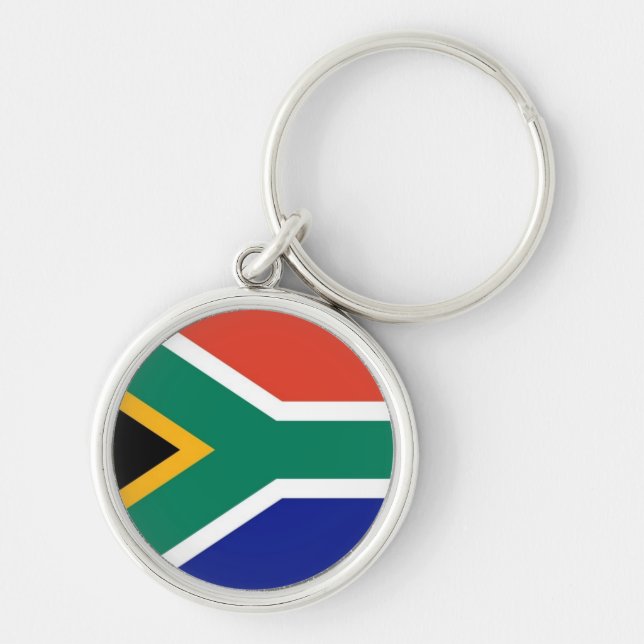 South Africa flag premium keychain (Front)