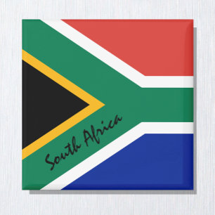 South Africa flag & Pretoria holiday/sports fans Magnet