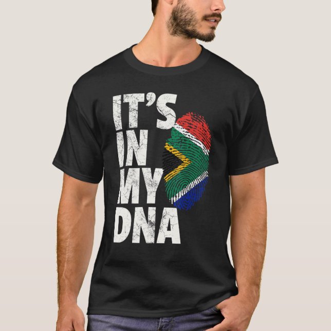South Africa Flag  Pride Country Home Nation T-Shirt (Front)