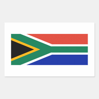 South Africa Flag Rectangular Sticker