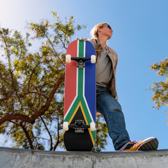 South Africa flag Skateboard (Outdoor 1)