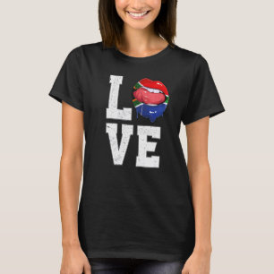 South Africa Flag Soccer Fan Love South African T-Shirt
