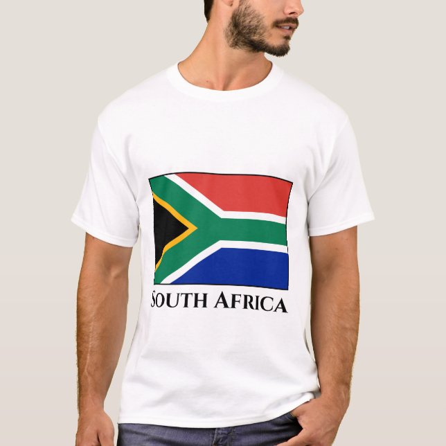 South Africa Flag T-Shirt (Front)