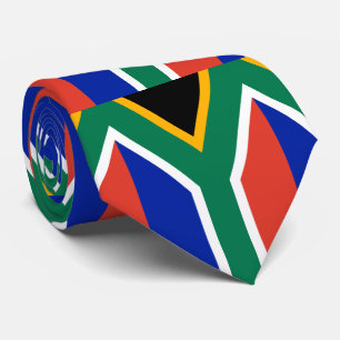 south africa flag tie