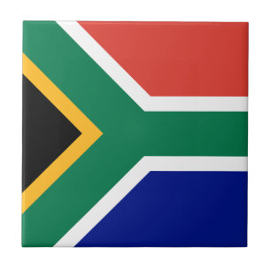 South Africa Flag Tile