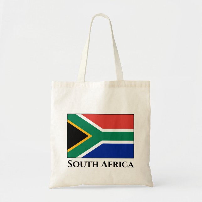 South Africa Flag Tote Bag (Front)