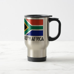 South Africa Flag Travel Mug