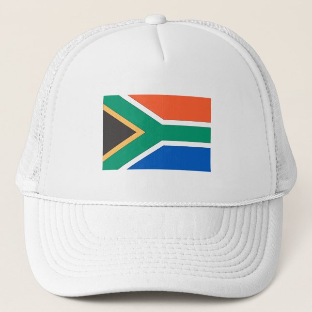 South Africa Flag Trucker Hat (Front)