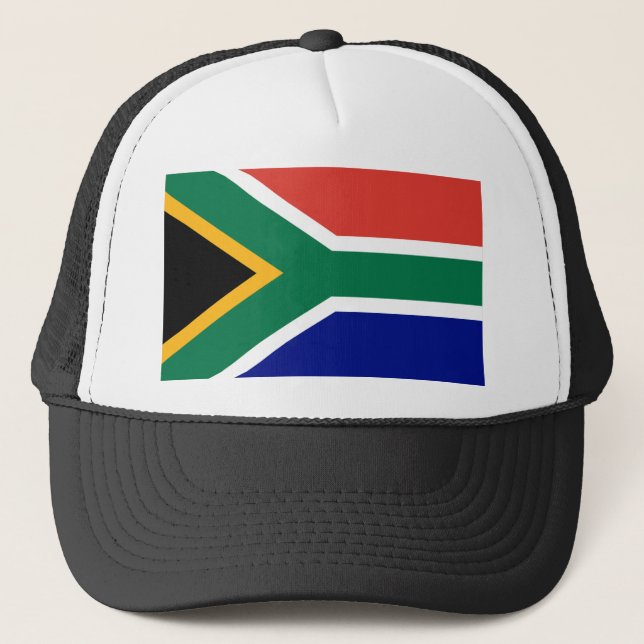 South Africa Flag Trucker Hat (Front)