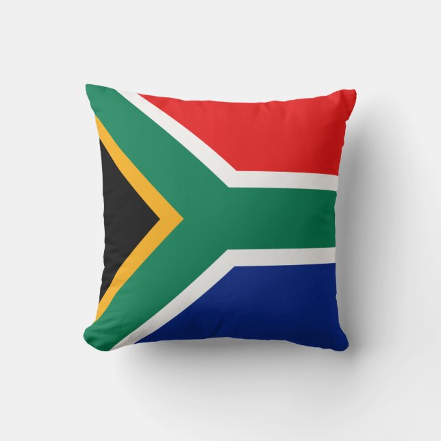 South Africa Flag x Flag Pillow (Front)
