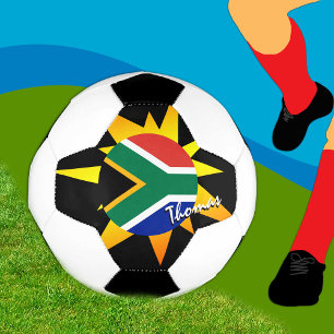 South Africa Football & African Flag / BANG