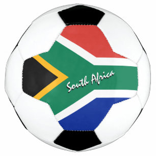 South Africa Football & African Flag / Sport