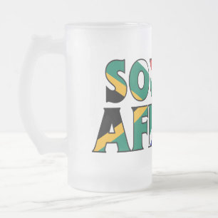 South Africa Frosted Mug