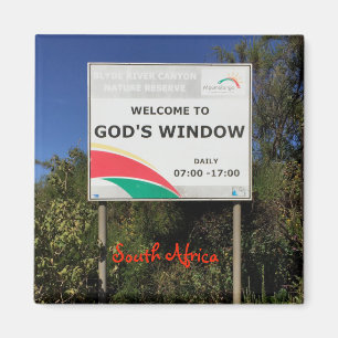 South Africa God's Window Magnet