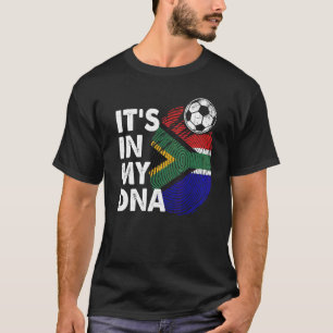 South Africa In My Dna South African Flag T-Shirt