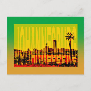 South Africa Johannesburg Postcard