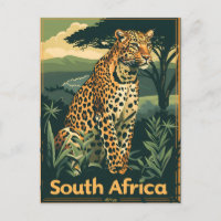 South Africa Leopard Vintage