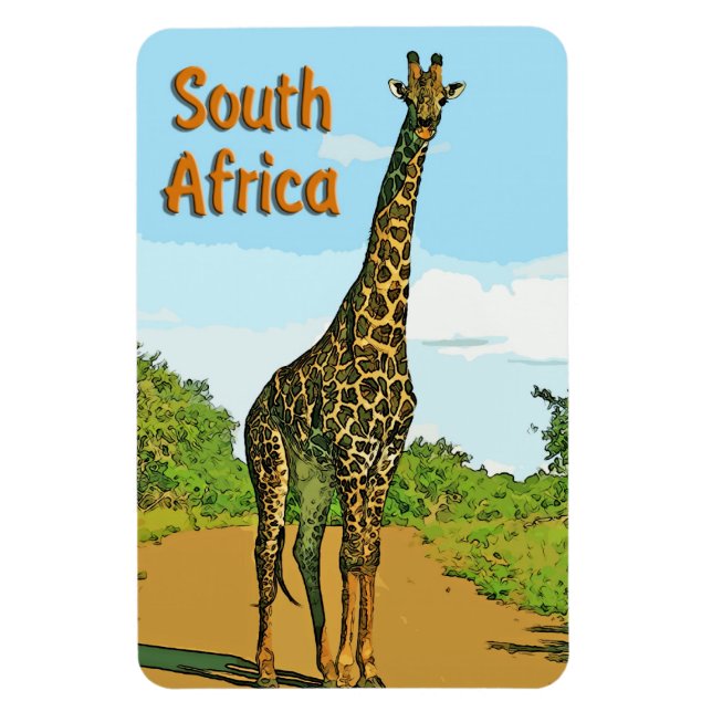 South Africa Magnet (Vertical)