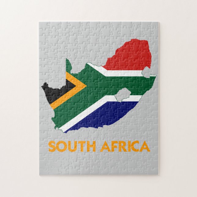 SOUTH AFRICA MAP JIGSAW PUZZLE (Vertical)