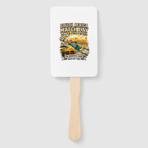 South Africa Match Day Skeleton Striker Nations Hi Hand Fan