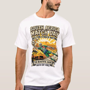 South Africa Match Day Skeleton Striker Nations Hi T-Shirt