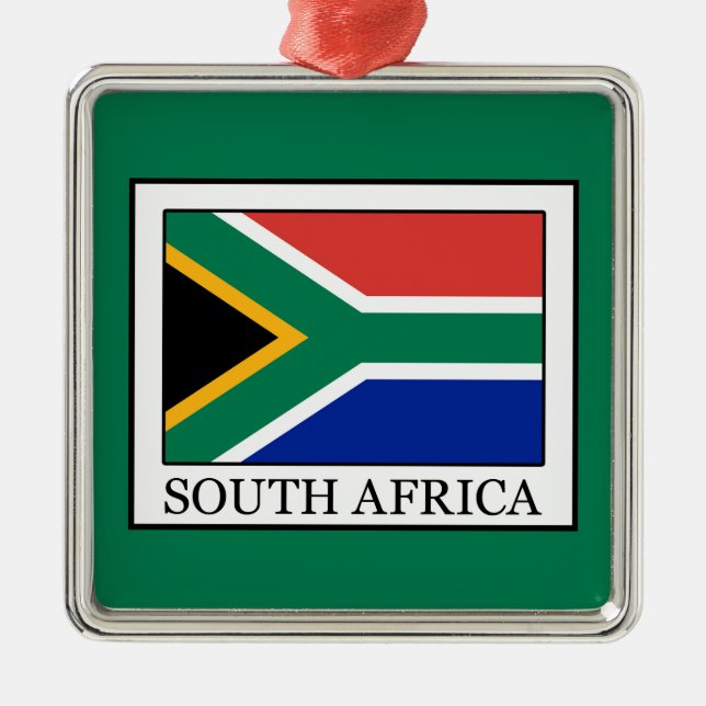 South Africa Metal Tree Decoration (Front)