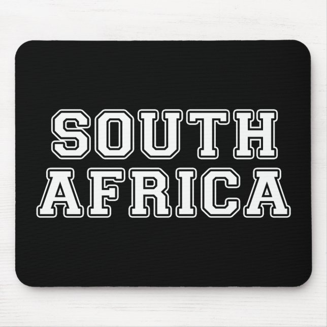 South Africa Mouse Mat (Front)