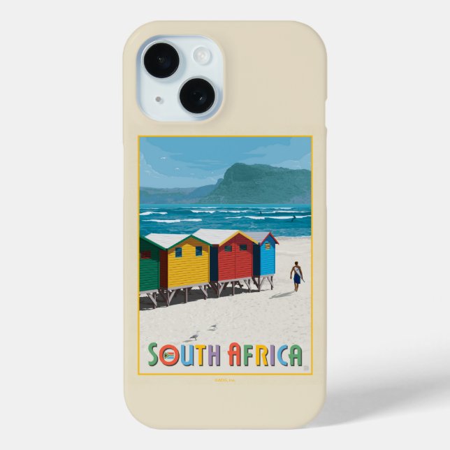 South Africa | Muizenberg Beach Case-Mate iPhone Case (Back)