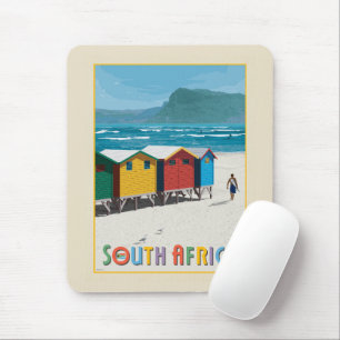 South Africa   Muizenberg Beach Mouse Mat